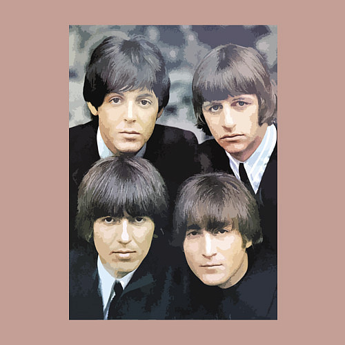 Мужской свитшот Крутые Ливерпульские чуваки! / Пыльно-розовый – фото 3