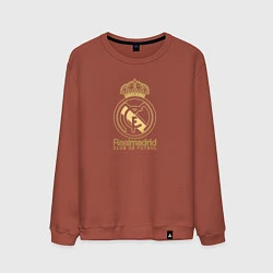 Мужской свитшот Real Madrid gold logo