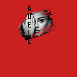 Свитшот хлопковый мужской Adele лицо, цвет: красный — фото 2