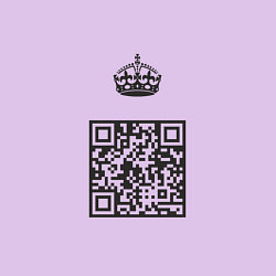 Свитшот хлопковый мужской QR King, цвет: лаванда — фото 2