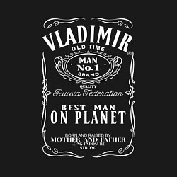 Свитшот хлопковый мужской ВЛАДИМИР в стиле ДЖЕК ДЭНИЭЛС, цвет: черный — фото 2