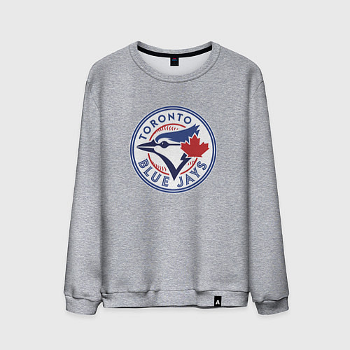 Мужской свитшот Toronto Blue Jays / Меланж – фото 1