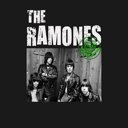 Мужской свитшот The Ramones Рамоунз / Черный – фото 3