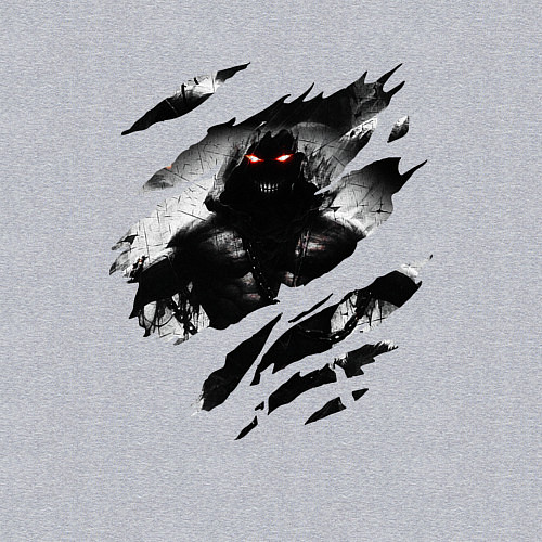 Мужской свитшот THE GUY DISTURBED РОК / Меланж – фото 3