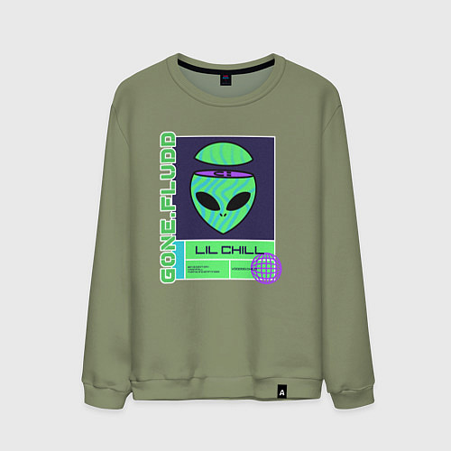 Мужской свитшот GONE FLUDD UFO / Авокадо – фото 1