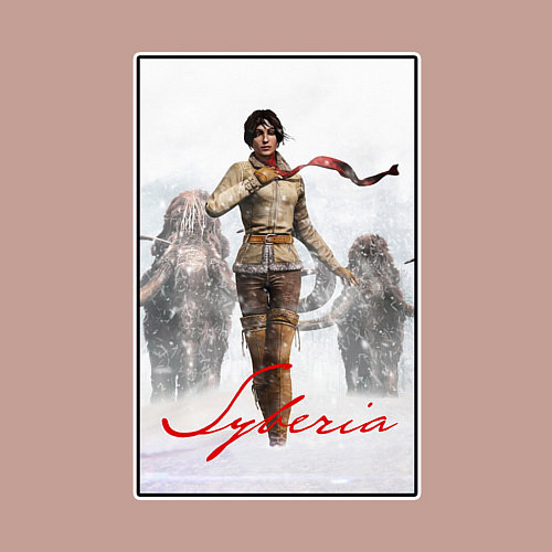 Мужской свитшот SYBERIA / Пыльно-розовый – фото 3