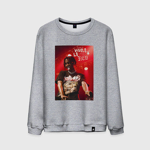 Мужской свитшот PLAYBOI CARTI WLR / Меланж – фото 1