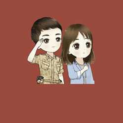 Свитшот хлопковый мужской Сон Чжун Ки 01, цвет: кирпичный — фото 2