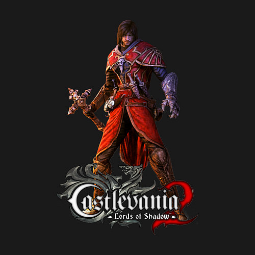 Мужской свитшот Castlevania 2 / Черный – фото 3