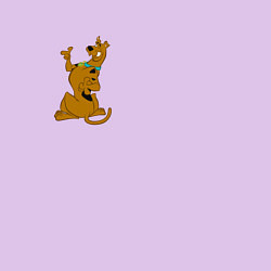 Свитшот хлопковый мужской Scooby winks, цвет: лаванда — фото 2