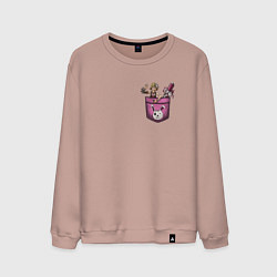 Мужской свитшот Крошка Тина в кармане