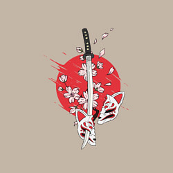 Свитшот хлопковый мужской Рассекающий клинок, цвет: миндальный — фото 2