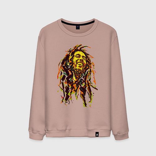 Мужской свитшот BоB / Пыльно-розовый – фото 1