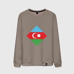 Мужской свитшот Flag Azerbaijan