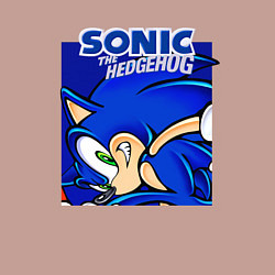 Свитшот хлопковый мужской Sonic Adventure Sonic, цвет: пыльно-розовый — фото 2