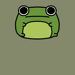 Свитшот хлопковый мужской Frog Lucky, цвет: авокадо — фото 2