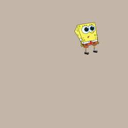 Свитшот хлопковый мужской Боб пара Сэнди, цвет: миндальный — фото 2