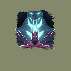 Свитшот хлопковый мужской Террорблэйд арт, цвет: авокадо — фото 2