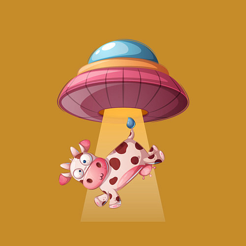 Мужской свитшот Похищение! / Горчичный – фото 3