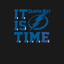 Свитшот хлопковый мужской Tampa Bay Lightning Тампа Бэй Лайтнинг, цвет: черный — фото 2