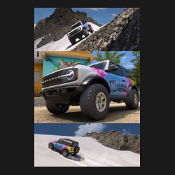 Свитшот хлопковый мужской FORZA HORIZON 5 BRONCO, цвет: черный — фото 2