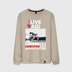 Мужской свитшот QUEEN LIVE AID 1985
