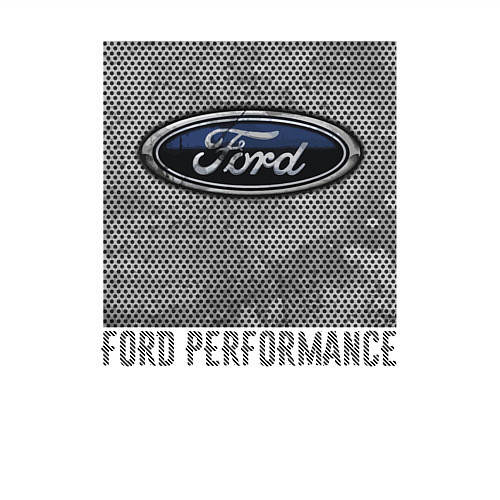 Мужской свитшот Ford Performance / Белый – фото 3