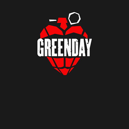 Мужской свитшот Green day рок группа / Черный – фото 3