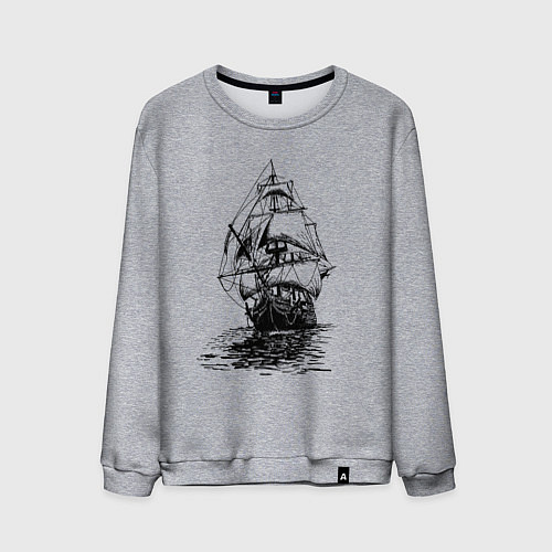 Мужской свитшот Pacific ocean Frigate / Меланж – фото 1