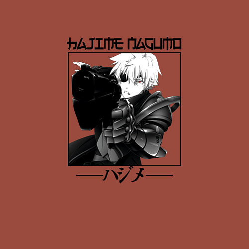 Мужской свитшот Арифурэта: Сильнейший ремесленник в мире, Хадзимэ / Кирпичный – фото 3