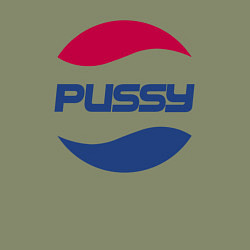 Свитшот хлопковый мужской Pepsi Pussy, цвет: авокадо — фото 2