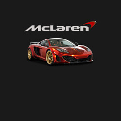 Свитшот хлопковый мужской McLaren Motorsport!, цвет: черный — фото 2