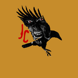 Свитшот хлопковый мужской Raven JC, цвет: горчичный — фото 2