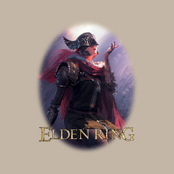 Свитшот хлопковый мужской Elden Ring овал Элден ринг, цвет: миндальный — фото 2