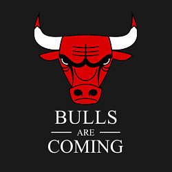 Свитшот хлопковый мужской Chicago Bulls are coming Чикаго Буллз, цвет: черный — фото 2