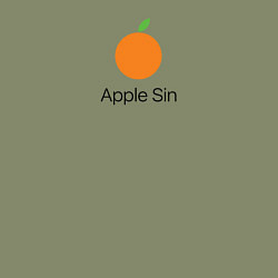 Свитшот хлопковый мужской APPLE SIN, цвет: авокадо — фото 2