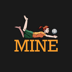 Свитшот хлопковый мужской Volleyball - Mine, цвет: черный — фото 2