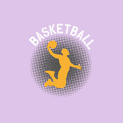 Свитшот хлопковый мужской Basketball Dunk, цвет: лаванда — фото 2