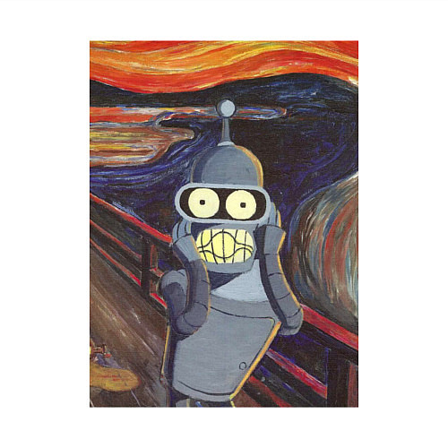 Мужской свитшот БЕНДЕР КРИК BENDER / Белый – фото 3