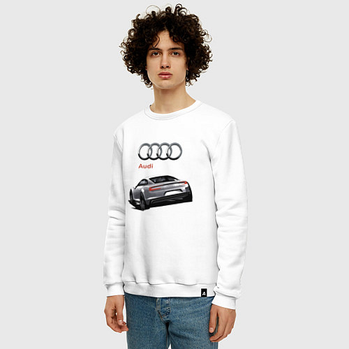 Мужской свитшот Audi Prestige Concept / Белый – фото 3