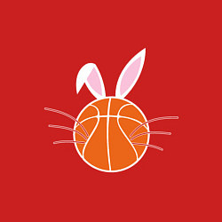 Свитшот хлопковый мужской Basketball Bunny, цвет: красный — фото 2