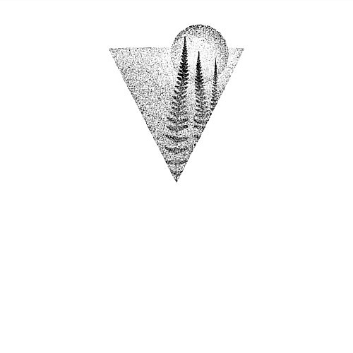 Мужской свитшот Папоротники и Минимализм Номер Один / Белый – фото 3