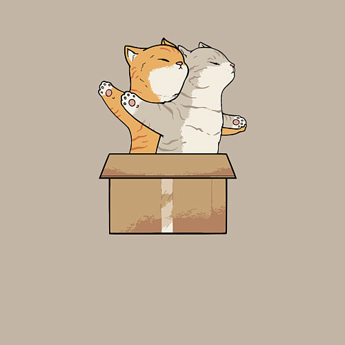 Мужской свитшот Catanic / Миндальный – фото 3