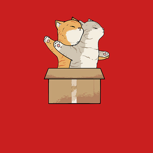 Мужской свитшот Catanic / Красный – фото 3