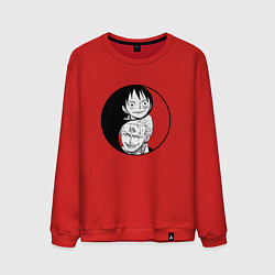 Мужской свитшот Луффи и Ророноа Зоро