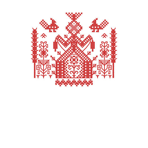 Мужской свитшот Богиня Судьбы Макошь / Белый – фото 3