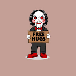 Свитшот хлопковый мужской Free Billy Hugs, цвет: пыльно-розовый — фото 2