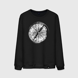 Мужской свитшот Компас и Походы