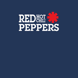 Свитшот хлопковый мужской RHCP Logo Red Hot Chili Peppers, цвет: тёмно-синий — фото 2