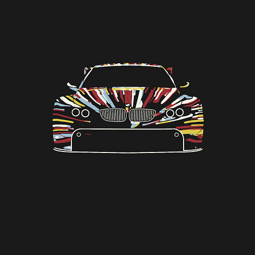 Мужской свитшот BMW Color / Черный – фото 3